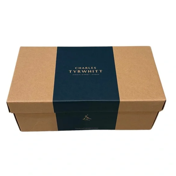 Charles Tyrwhitt Shiny Black Derbys - Picture 11 of 12